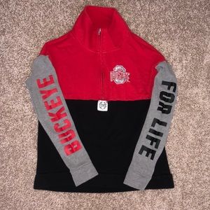 VS Pink OSU Quarter zip